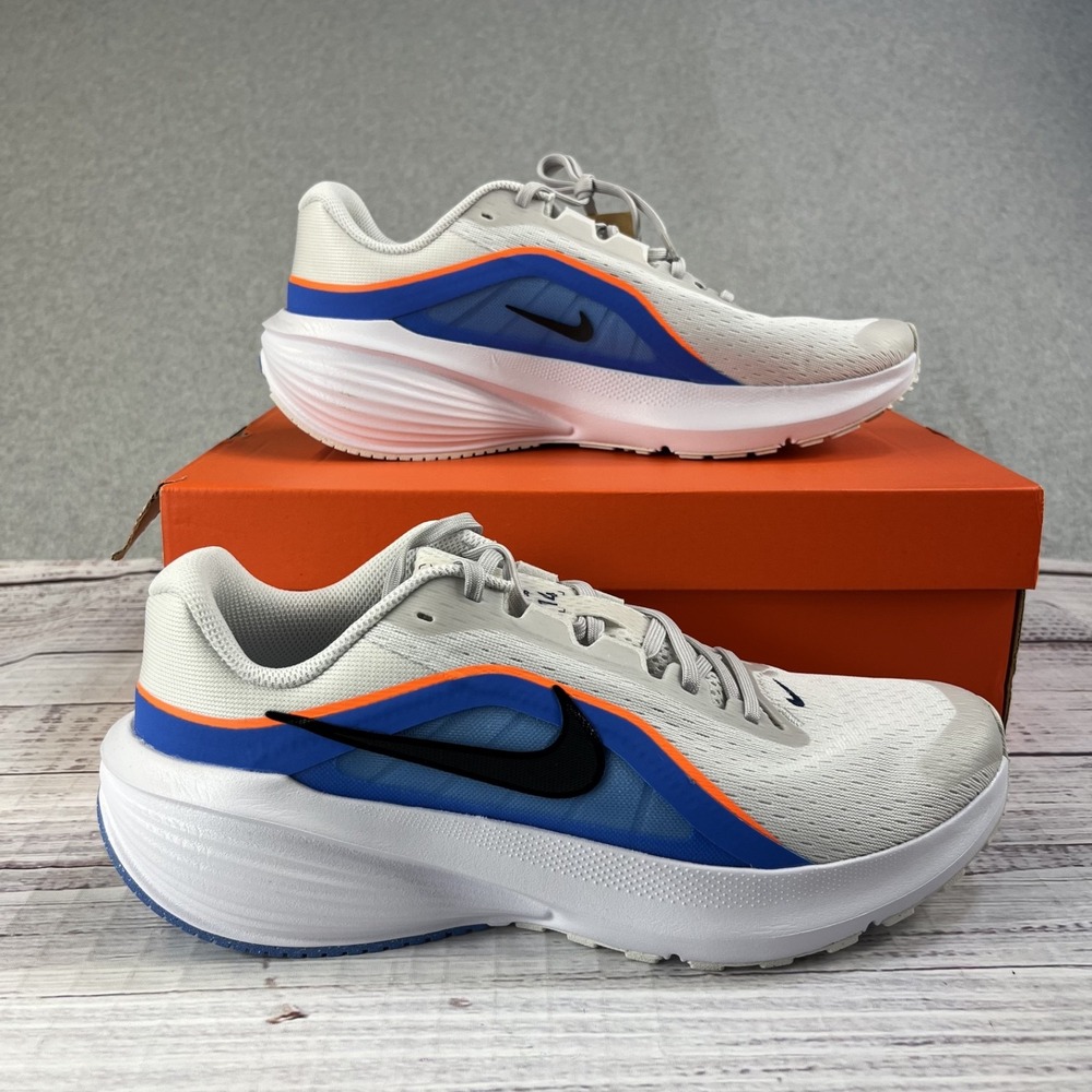 Nike Downshifter 14 Running Shoes Mens Size 11 Platinum Tint Off Noir Black NWB